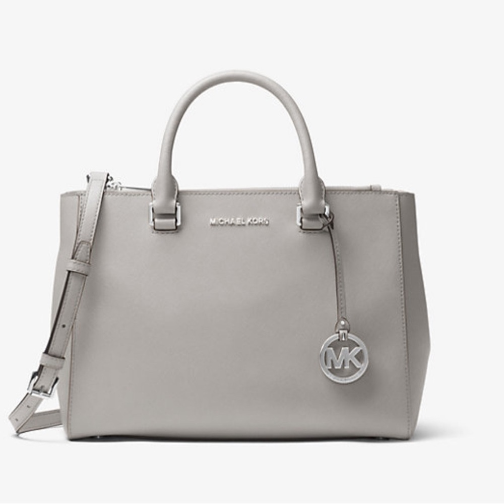Kellen Saffiano Leather Satchel